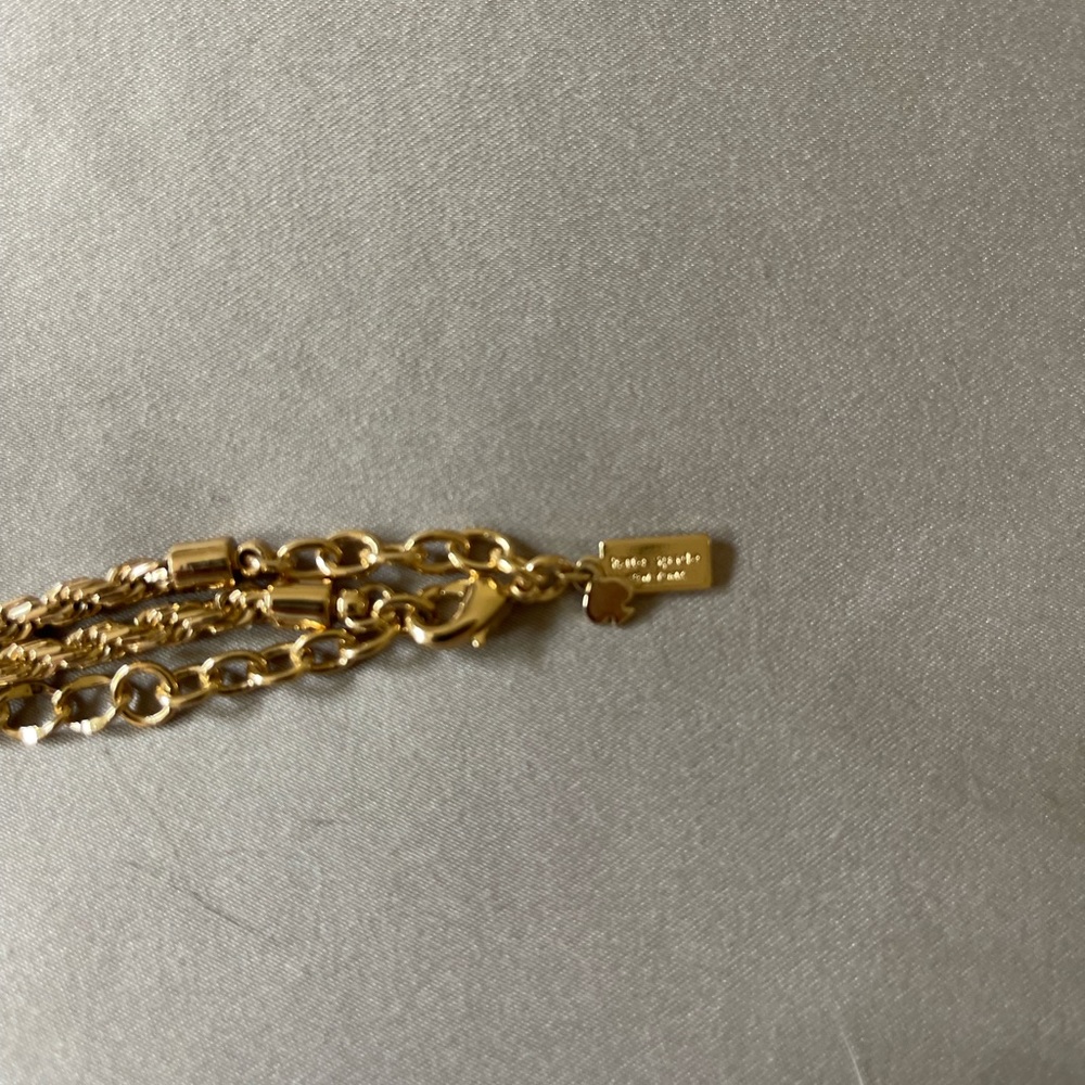 Kate Spade emerald green and crystal necklace - Picture 2 of 2